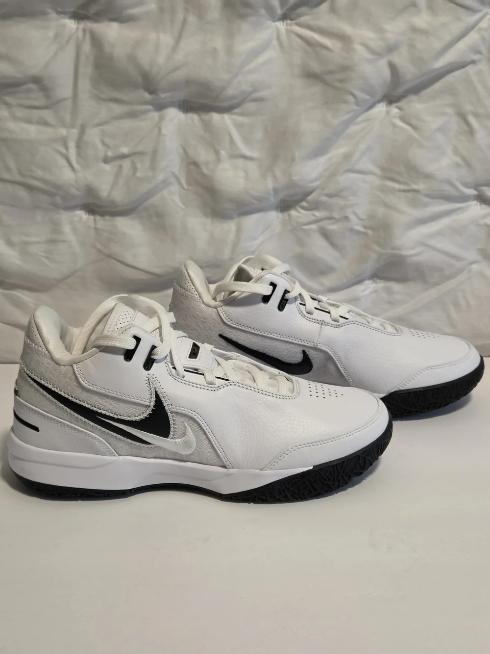 Nike Zoom LeBron NXXT Gen AMPD TB Promo White/Black Men's Sz 8.5